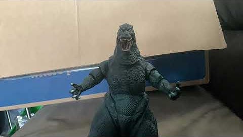 Godzilla 1994 roar(stop motion