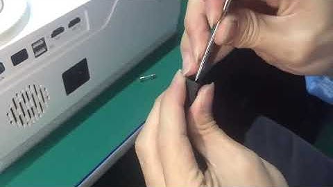 How to replace the JIMTAB M18 projector fuse？