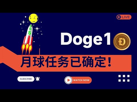 狗狗币 | doge1 月球任务日期已确定，SpaceX将于明年发射！狗狗币会暴涨吗？