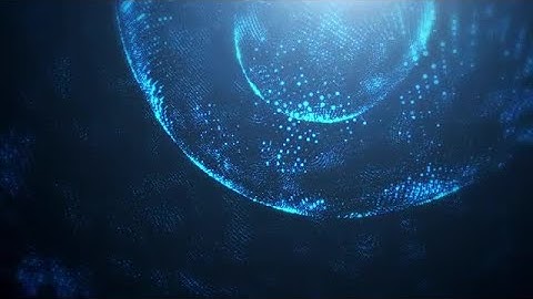Abstract Blue Technology Stock Motion Graphics