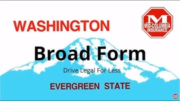 Broad Form Insurance - Insure Your Drivers License