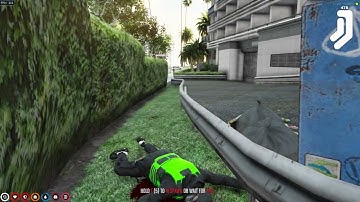 Tommy Sees Cops T Rex Vision On Foot | Mandem NoPixel 3.0