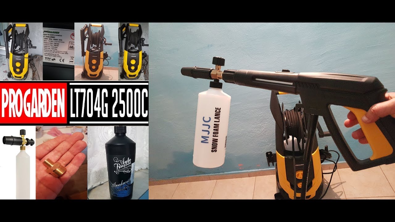 Aparat de curatat spalat cu presiune ProGARDEN LT704G-2500C 2500W 468l/h 160bar 19.5 Kg