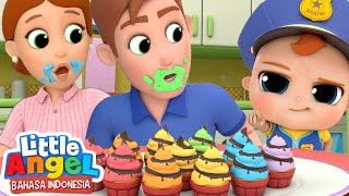 Hayo, Siapa Makan Cupcakenya? | Johny Johny - Makan Cupcake | Little Angel Bahasa Indonesia