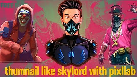 How to make thumnail like skylord with pixlab //