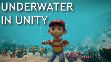 Build an Underwater Level in Unity: Swimming Controller, FX, Vegetation & Terrain (Free Tools)