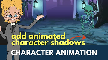 Master Cartoon Animator 5: Add Animated Shadows to your Characters with Blur and Translucency