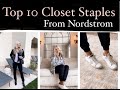 Nordstrom Essentials *My Top 10 Staples* - Nordstrom Try On Haul - Nordstrom Gift Ideas