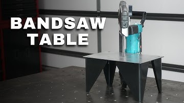 Ik heb een op maat gemaakte lintzaagtafel gebouwd met behulp van de ArcDroid CNC!