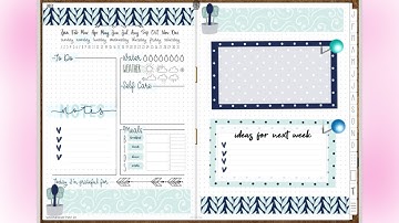 Goodnotes & Noteshelf plan with me.
