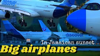 видео: Большие самолеты на закате 🇯🇲🌞 Наблюдение за самолетами в Монтего-Бей, Ямайка картинка: Большие самолеты на закате 🇯🇲🌞 Наблюдение за самолетами в Монтего-Бей, Ямайка