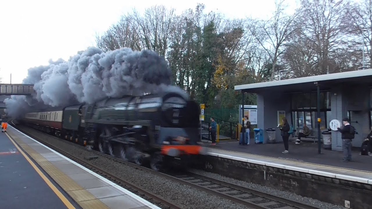 Steam & Diesel rail tours & ecs moves at Keynsham November & December 2025.
