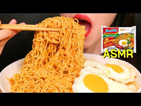 ASMR INDOMIE MI GORENG NOODLES 미고랭 라면 먹방 咀嚼音 ミゴレンラーメン EATING SOUNDS NO TALKING MUKBANG