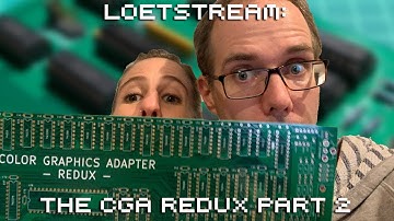 Lötstream: CGA Redux Part 2