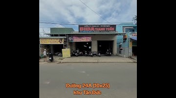Nhà mặt tiền đường 24A khu Tân Đức #datnengiare #batdongsan #khudancutanduc #ecity#datnentrungtam