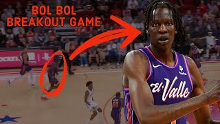 Bol Bol Has A Double Double For Phoenix Suns