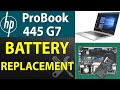 How to Replace Battery for HP ProBook 445 G7 Laptop