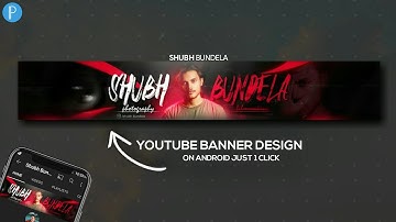 How To Make Channel Art Like @ShubhBundela| YouTube Channel Banner Design On Android | ZA Tech BD