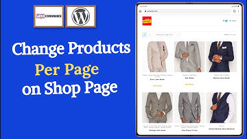 How to Change Products Per Page on WooCommerce Shop Page
