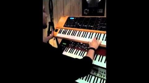 Alessandro Bertoni upcoming album "Keystone" recording studio session