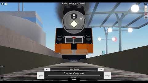 rails unlimited SP 4449 runs over camera