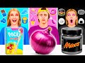 同じ色の食べ物しか食べられません | クレイジーなハックとレシピ PaRaRa Challenge