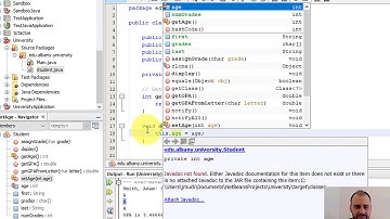 Java: Getters and Setters