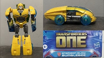 How to transform energon glow bumblebee. Transformers movie B127 figure parent help video