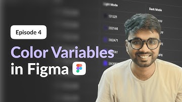 How to create Color Variables in Figma | Design System Masterclass