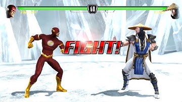 Mortal Kombat vs DC Universe - Arcade Mode as THE FLASH *vs MORTAL KOMBAT*