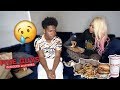 MY GIRLFRIEND KYE BREAKS UP WITH ME OVER MY MIAMI TRIP..* I cried* (Mukbang)