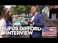 We interview Rufus Gifford as we celebrate the 4th of July at Tivoli Gardens.