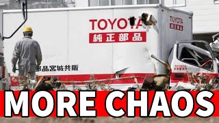 Toyota Shutting DOWN Production due to Earthquake in Japan... screenshot 4