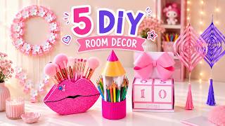 Cute DIY Room Decor & Organizer Ideas! 🌸 DIY Paper Crafts