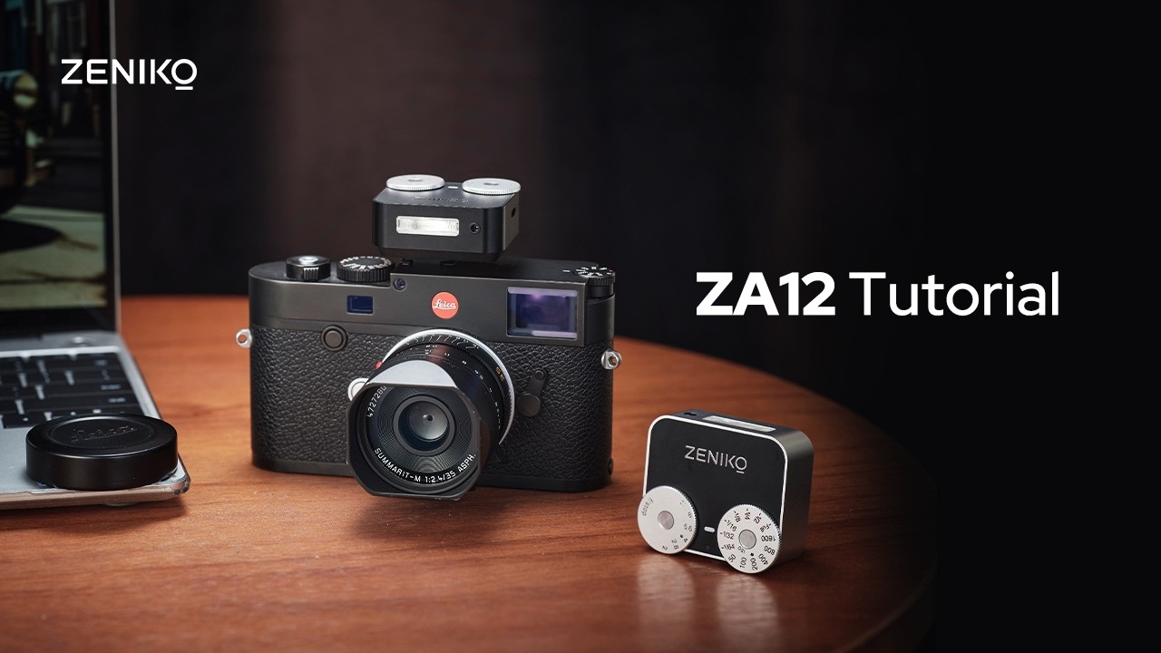 Zeniko Launches ZA12 Dual-Dial Retro Mini Flash - Exibart Street