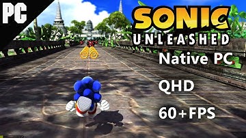 Sonic Unleashed - UHD 60 + FPS Jungle Joyride Day Act 1 (Unleashed Recompiled)