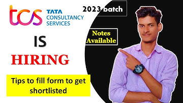 TCS is hiring🔥 | 2023 batch | free exam | Ninja or Digital profile | Rishikesh verma | TCS nqt