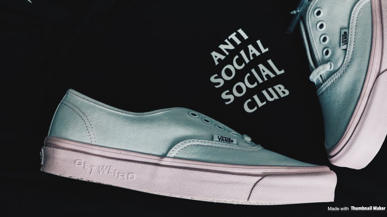 Anti Social Social Club Vans | Authentic Lows | Best Collab Assc Has Done?  Just Hype? - Youtube