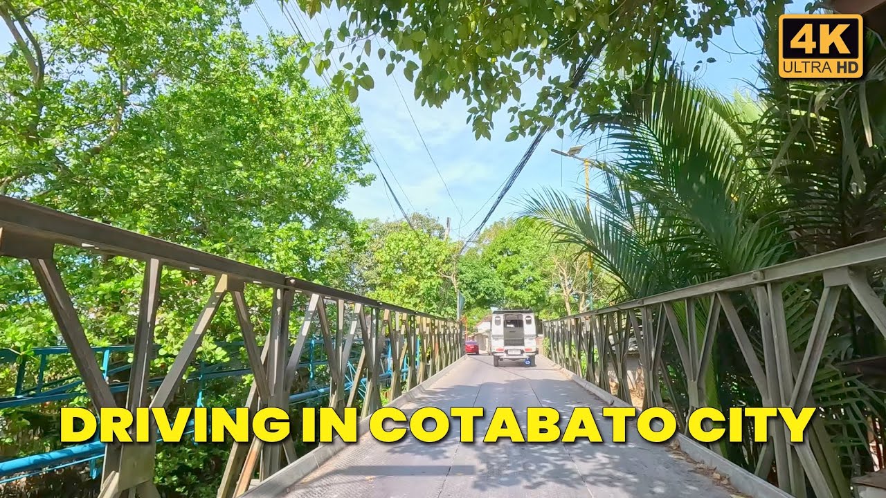Saturday Morning Drive Through Lugay-Lugay | Driving in Cotabato City | 3D Audio 🎧