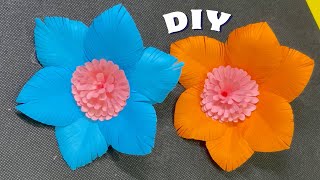 Beautiful Paper Flower Making DIY Paper Craft Ideas Tutorial
