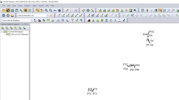 Importar puntos de excel a un GPS usando Global Mapper