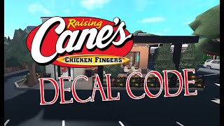 Bloxburg Raising Cane's - Decal Code with Uniform/Outfit!! Menu, Art and More!!! Gurl Meets Bloxburg