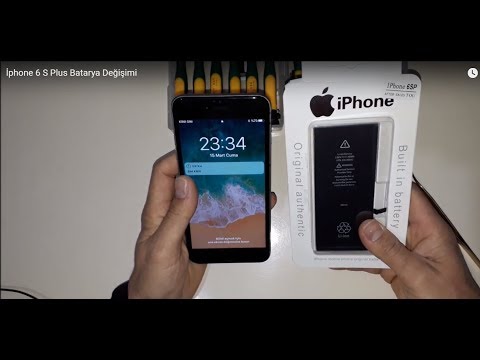 İphone 6 S Plus Batarya Değişimi  HD -Iphone 6 S Plus Battery Replacement