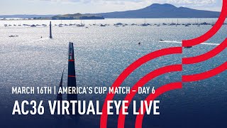 The 36th America’s Cup | Virtual Eye |  LIVE Day 6