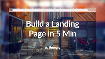 How to Create a Landing Page for Free in 5 Minutes
