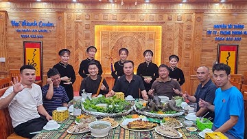 Mở Đại tiệc Cá Thần Gà đen gỏi lá Sinh Nhật A Hầu tại Hạ Thành Quán Hà Giang. Nguyễn Tất Thắng