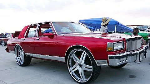 Veltboy314 - Kandy Red Box Chevy, Red Leather, 28" Vellano, Big Brakes - 2K18 Texas Whip Fest