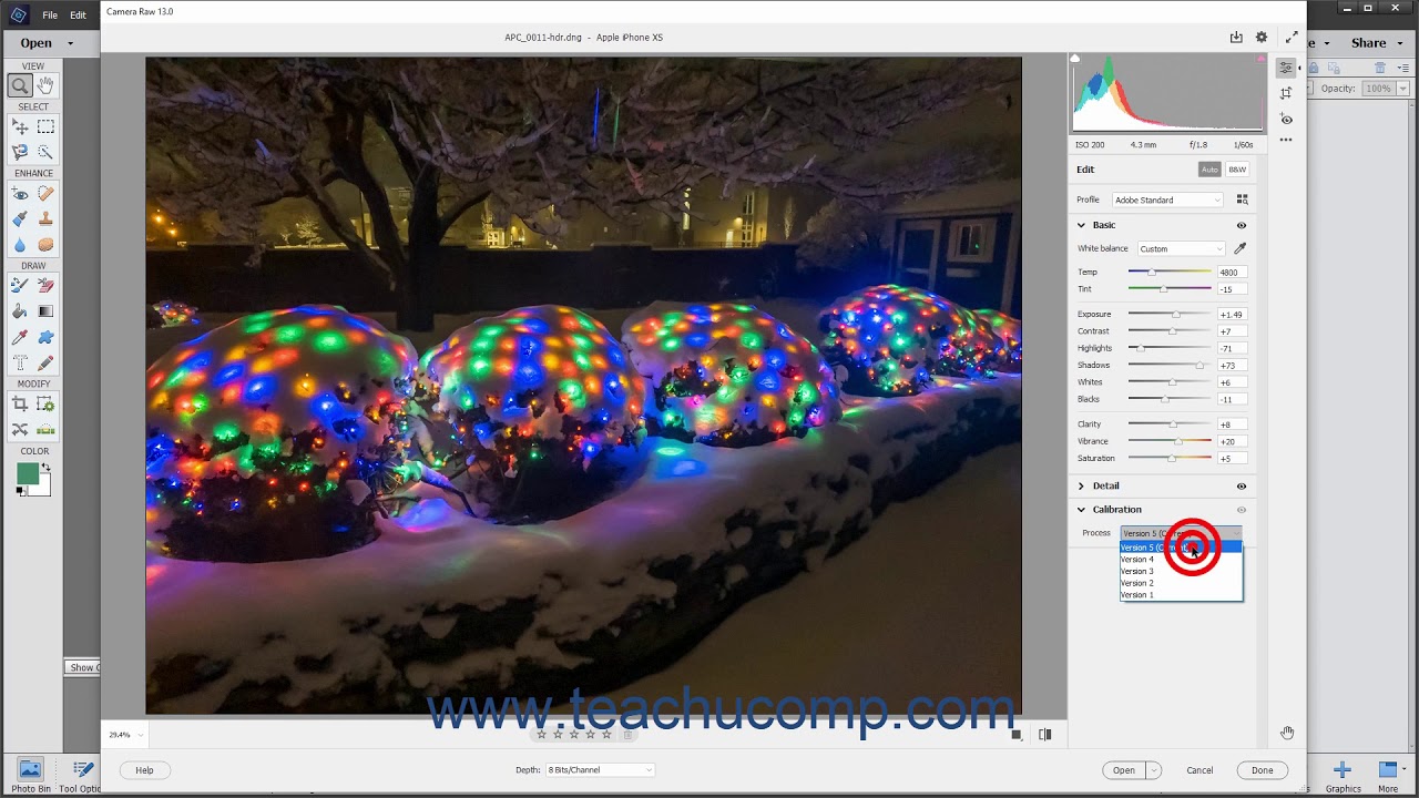 Photoshop Elements 2021 Tutorial Process Versions Adobe Training - YouTube