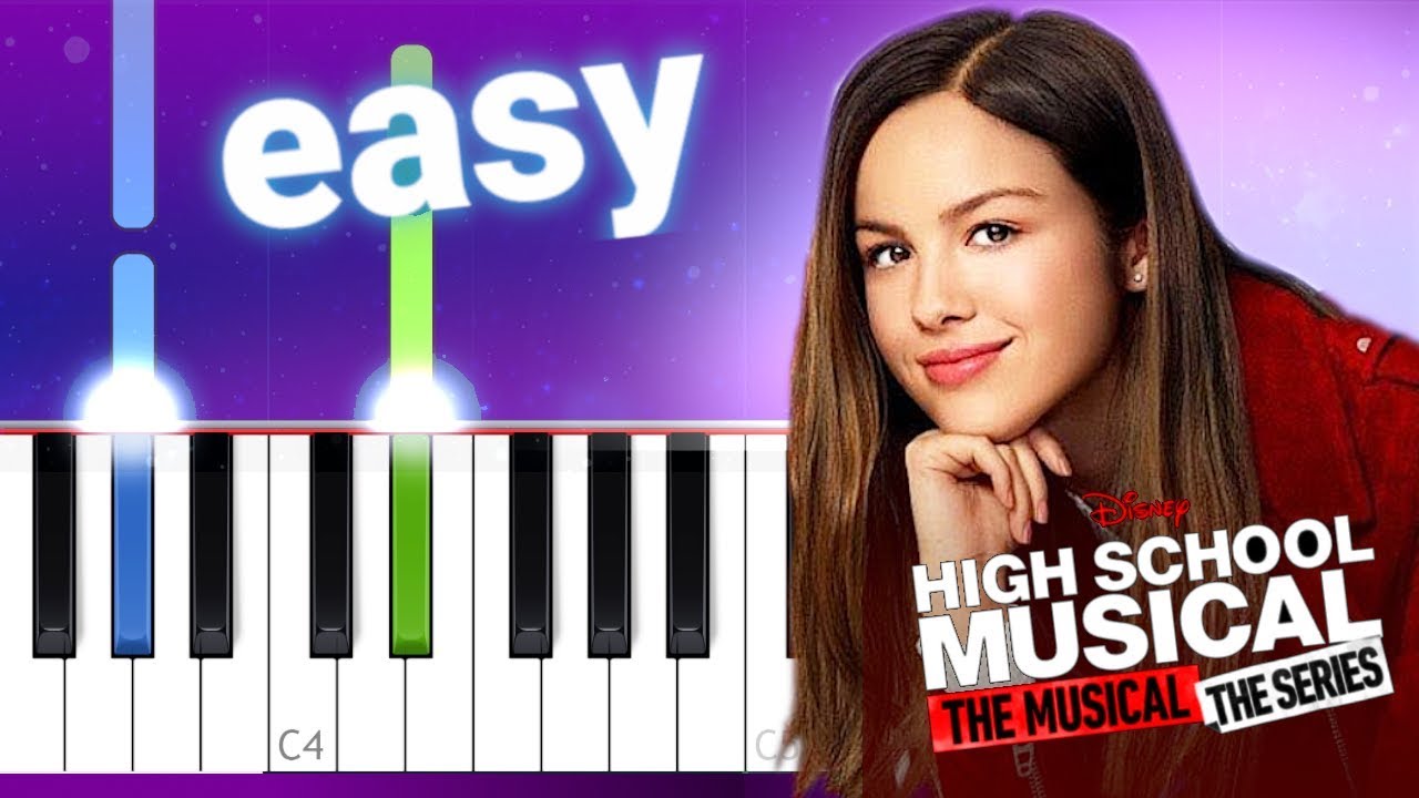 Olivia Rodrigo All I Want Hmtmts 100 Easy Piano Tutorial Youtube