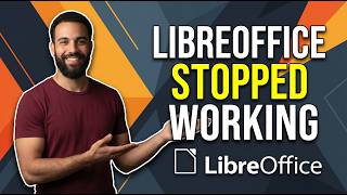 Fix LibreOffice Stopped Working(Step By Step Guide)